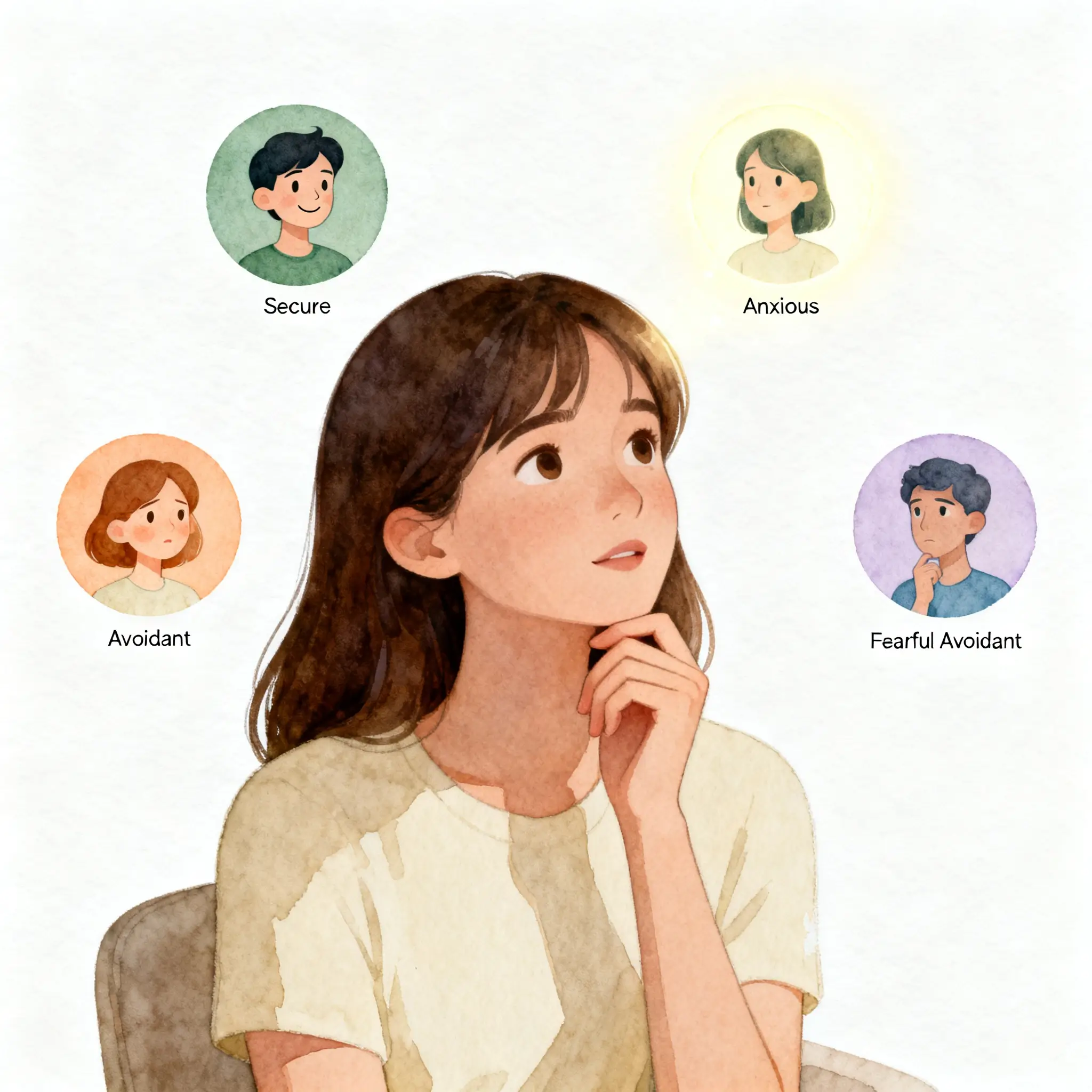 The four attachment styles